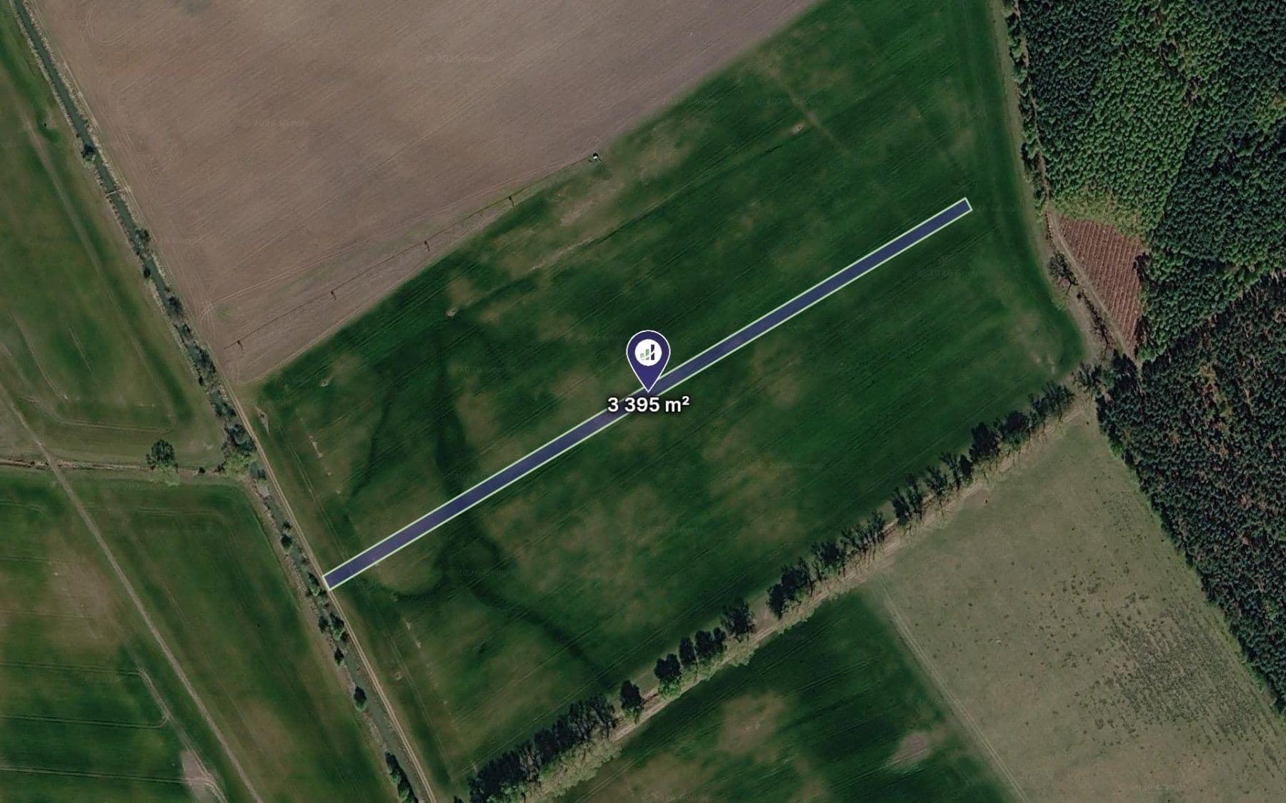 Predaj pozemku 3.395 m², Kladruby nad Labem, Pardubický kraj Predaj pozemku 3.395 m², Kladruby nad Labem, Pardubický kraj