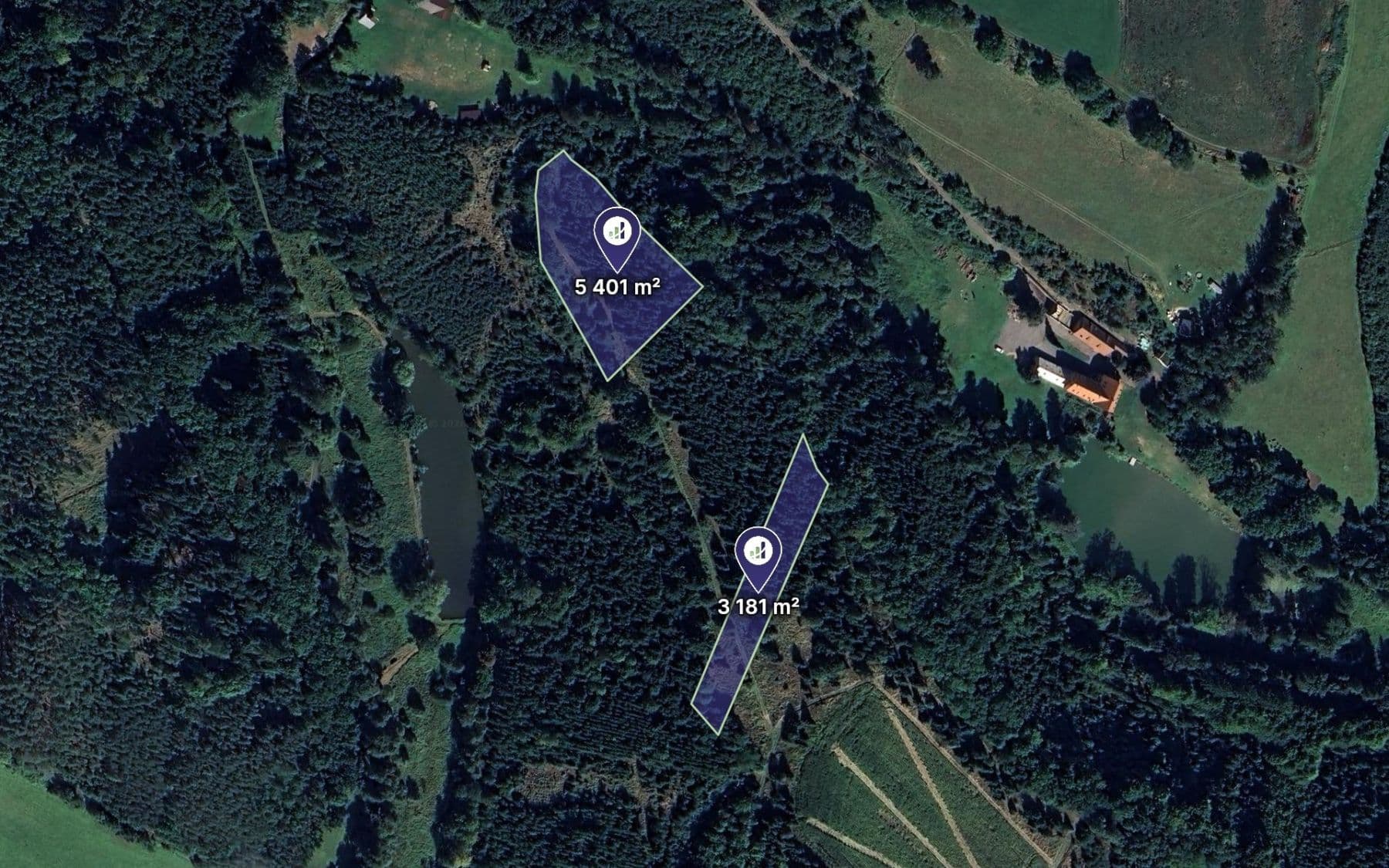 Predaj pozemku 4.291 m², Zásmuky, Středočeský kraj Predaj pozemku 4.291 m², Zásmuky, Středočeský kraj