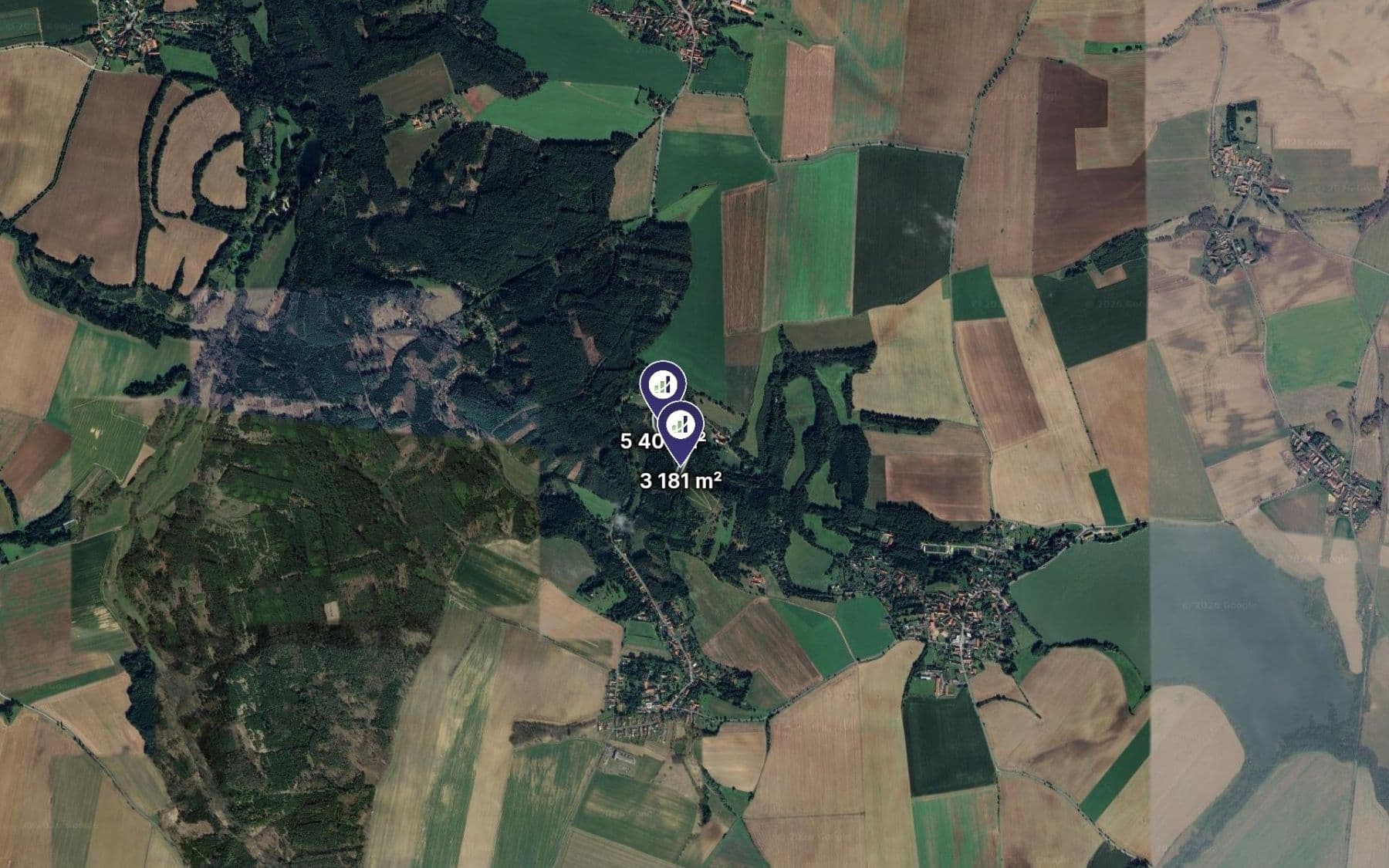 Predaj pozemku 4.291 m², Zásmuky, Středočeský kraj Predaj pozemku 4.291 m², Zásmuky, Středočeský kraj