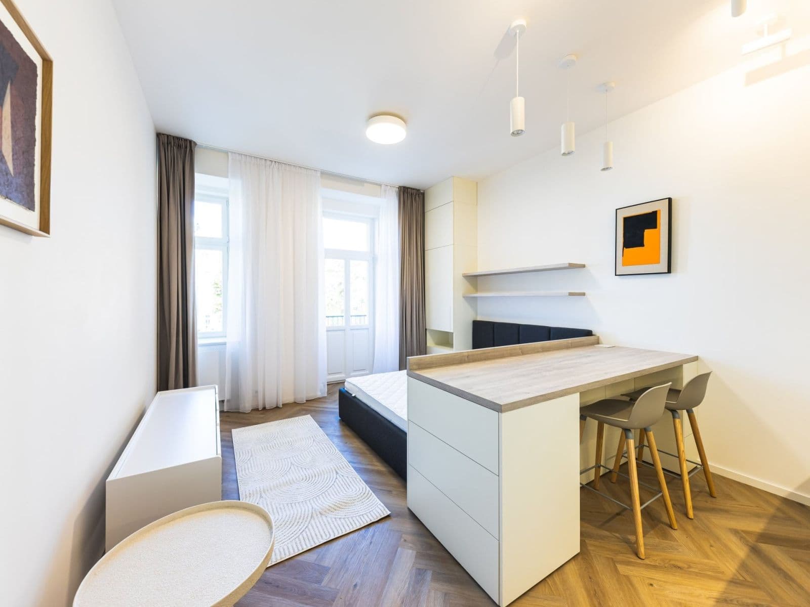 Prenájom bytu 1-izbový 29 m², Sázavská, Praha, Praha Prenájom bytu 1-izbový 29 m², Sázavská, Praha, Praha