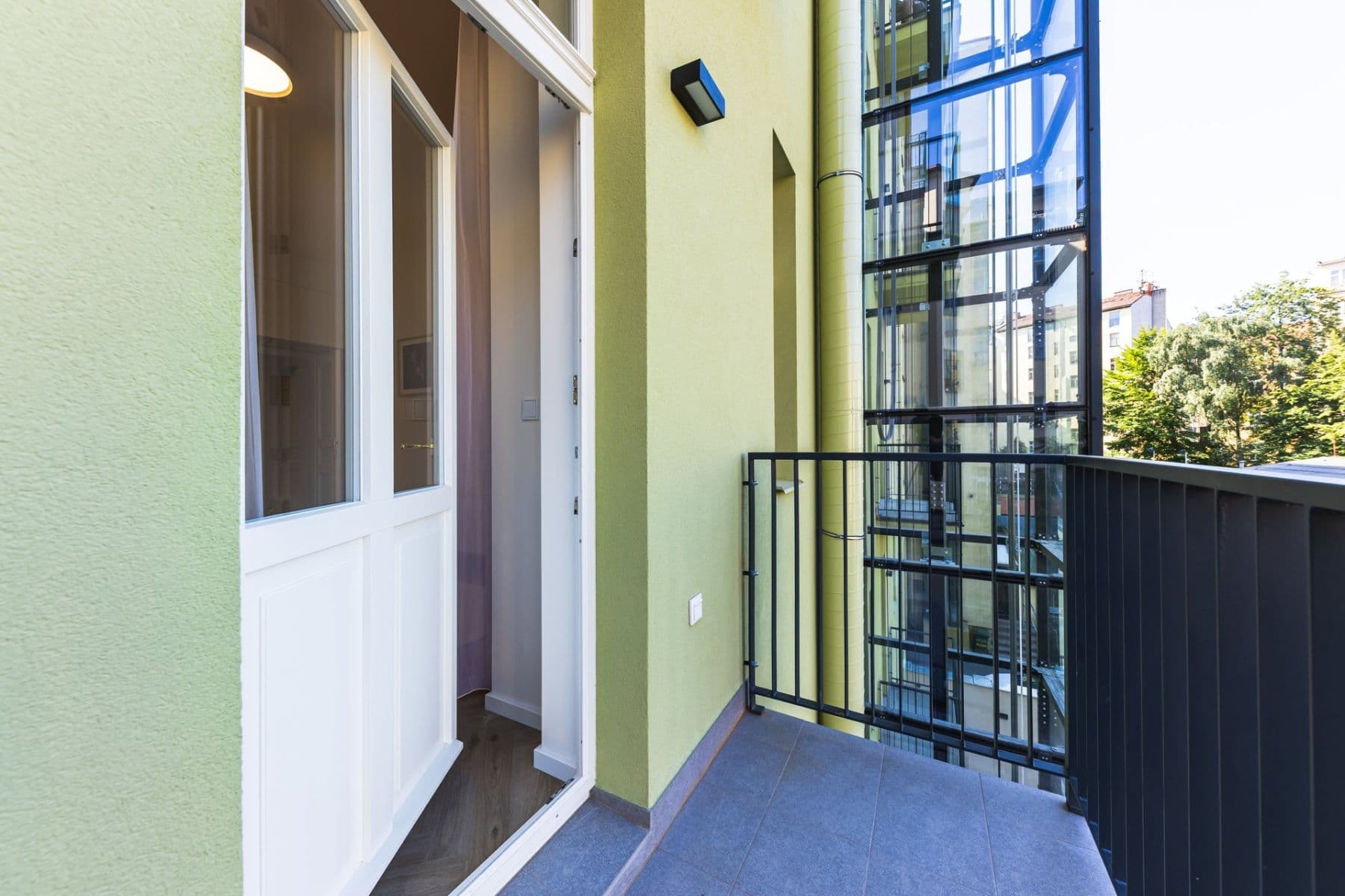 Prenájom bytu 1-izbový 29 m², Sázavská, Praha, Praha Prenájom bytu 1-izbový 29 m², Sázavská, Praha, Praha