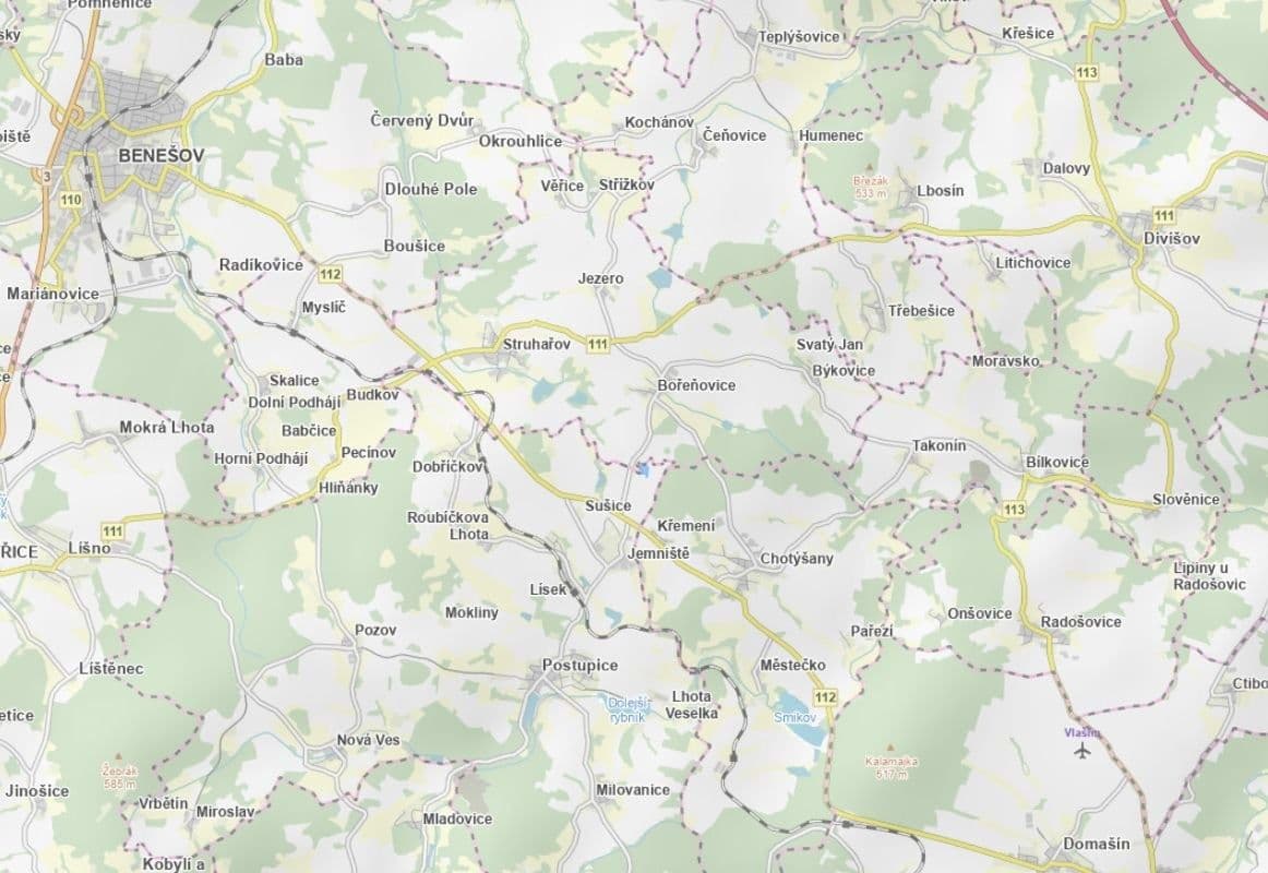Predaj pozemku 8.431 m², Postupice, Středočeský kraj Predaj pozemku 8.431 m², Postupice, Středočeský kraj