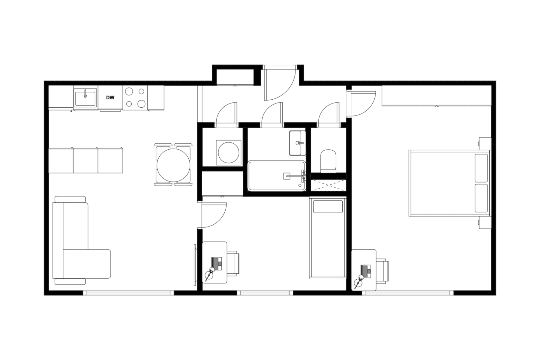 Predaj bytu 3-izbový 55 m², Struhařovská, Praha, Praha Predaj bytu 3-izbový 55 m², Struhařovská, Praha, Praha