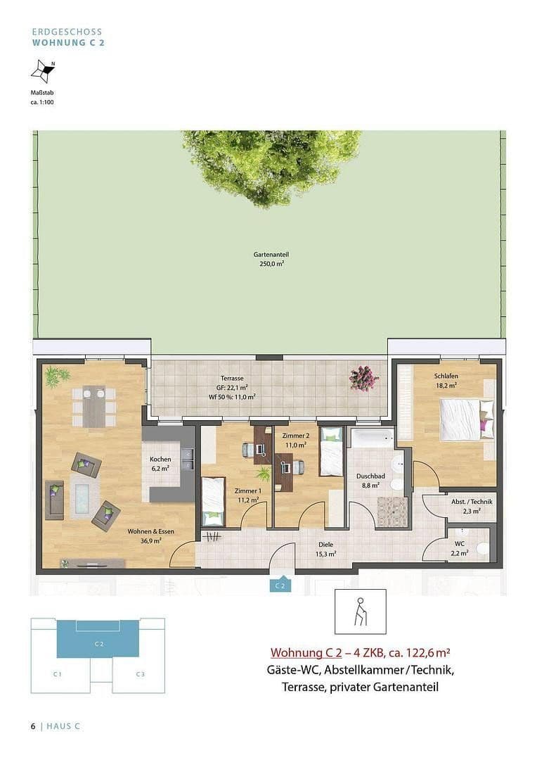 Predaj bytu 4-izbový 122 m², Ludwigshafen, Porýnie-Falcko Predaj bytu 4-izbový 122 m², Ludwigshafen, Porýnie-Falcko