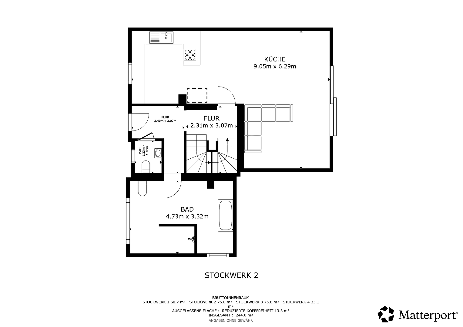 Predaj domu 225 m², pozemok 595 m², Baunatal, Hesensko Predaj domu 225 m², pozemok 595 m², Baunatal, Hesensko
