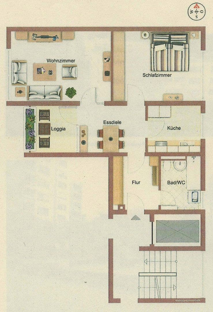 Predaj bytu 2-izbový 65 m², München, Bavorsko Predaj bytu 2-izbový 65 m², München, Bavorsko