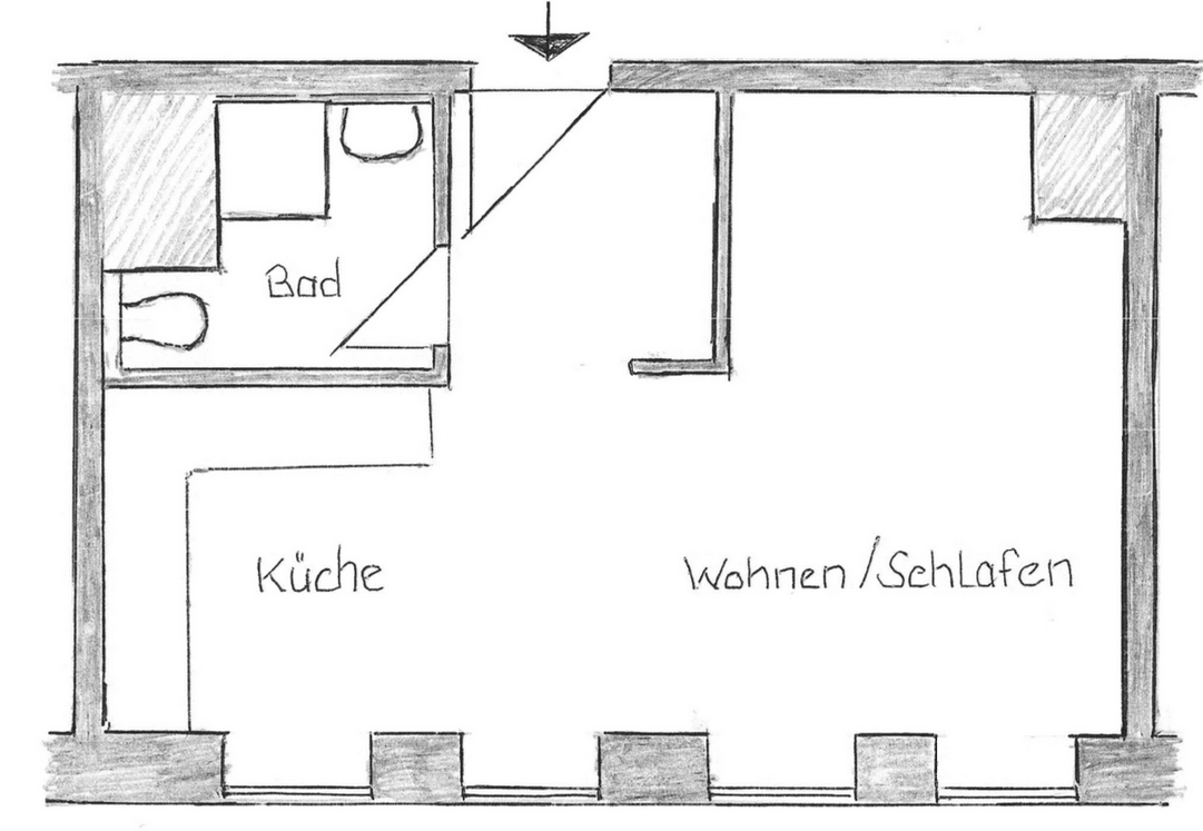 Prenájom bytu 1-izbový 34 m², Adolph-Menzel-Straße, Leipzig, Sasko Prenájom bytu 1-izbový 34 m², Adolph-Menzel-Straße, Leipzig, Sasko