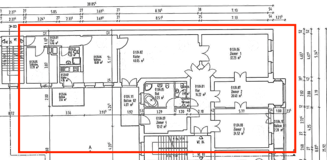 Predaj bytu 7-izbový 214 m², Berlin, Berlín Predaj bytu 7-izbový 214 m², Berlin, Berlín