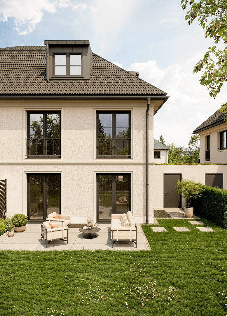 Predaj domu 164 m², pozemok 244 m², Pläntschweg 17, München, Bavorsko Predaj domu 164 m², pozemok 244 m², Pläntschweg 17, München, Bavorsko
