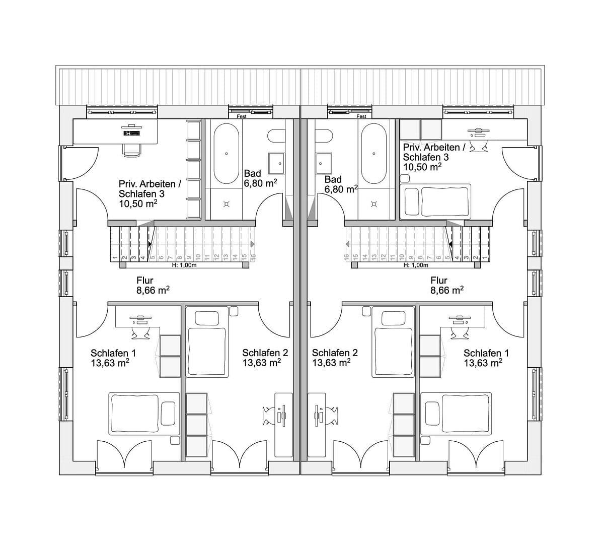 Predaj domu 164 m², pozemok 244 m², Pläntschweg 17, München, Bavorsko Predaj domu 164 m², pozemok 244 m², Pläntschweg 17, München, Bavorsko
