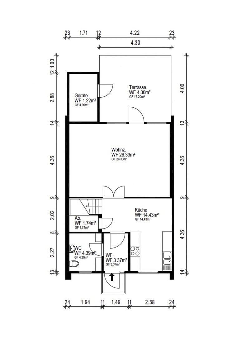 Predaj domu 125 m², pozemok 175 m², Stuhr, Dolné Sasko Predaj domu 125 m², pozemok 175 m², Stuhr, Dolné Sasko