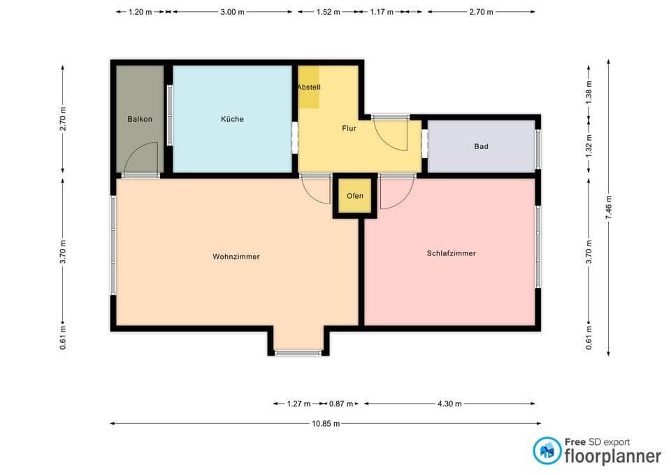 Prenájom bytu 2-izbový 58 m², Ahornweg X, Köln, Severné Porýnie - Westfálsko Prenájom bytu 2-izbový 58 m², Ahornweg X, Köln, Severné Porýnie - Westfálsko