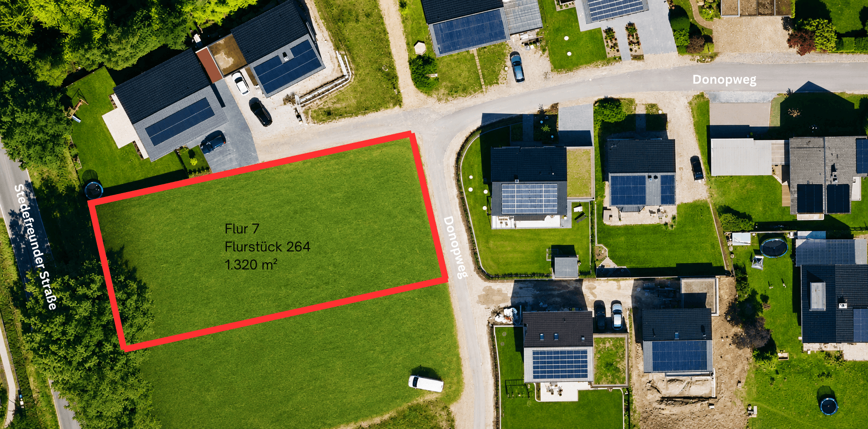 Predaj pozemku 1.320 m², Donopweg, Herford, Severné Porýnie - Westfálsko Predaj pozemku 1.320 m², Donopweg, Herford, Severné Porýnie - Westfálsko