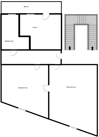 Prenájom bytu 2-izbový 65 m², Stuttgart, Bádensko-Wurttembersko Prenájom bytu 2-izbový 65 m², Stuttgart, Bádensko-Wurttembersko