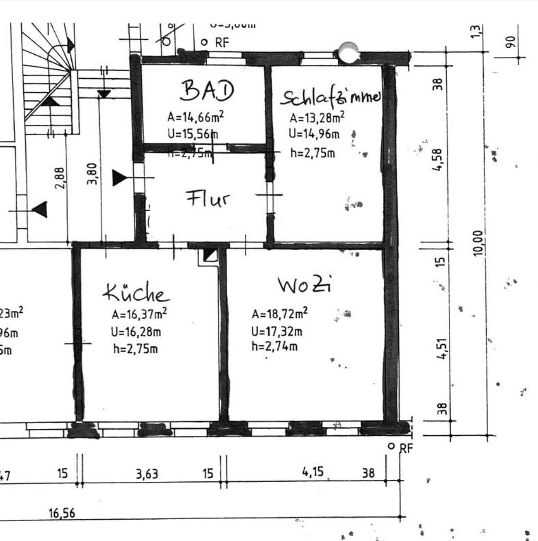 Prenájom bytu 2-izbový 67 m², Lengenfelder Straße 39, Zwickau, Sasko Prenájom bytu 2-izbový 67 m², Lengenfelder Straße 39, Zwickau, Sasko