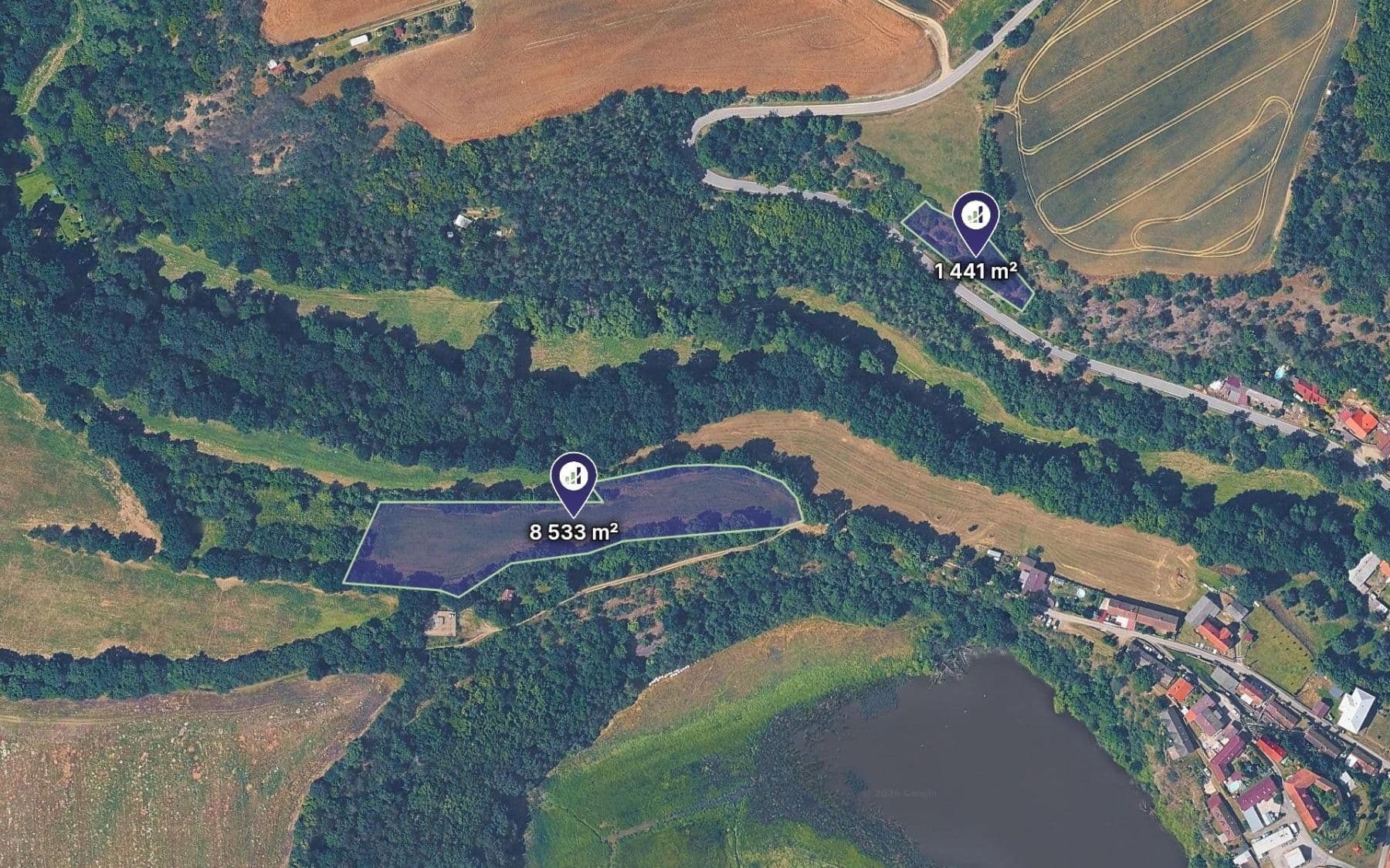 Predaj pozemku 9.974 m², Bojanovice, Středočeský kraj Predaj pozemku 9.974 m², Bojanovice, Středočeský kraj