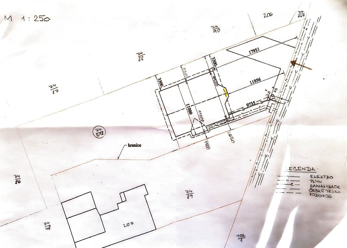 Predaj pozemku 832 m², Západní, Hovorčovice, Středočeský kraj Predaj pozemku 832 m², Západní, Hovorčovice, Středočeský kraj
