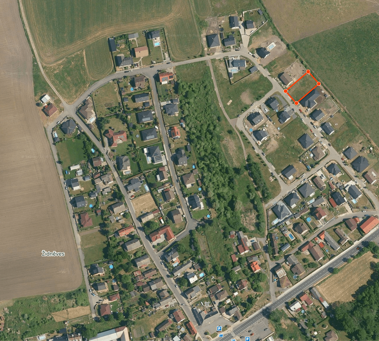 Predaj pozemku 812 m², Židněves, Středočeský kraj Predaj pozemku 812 m², Židněves, Středočeský kraj