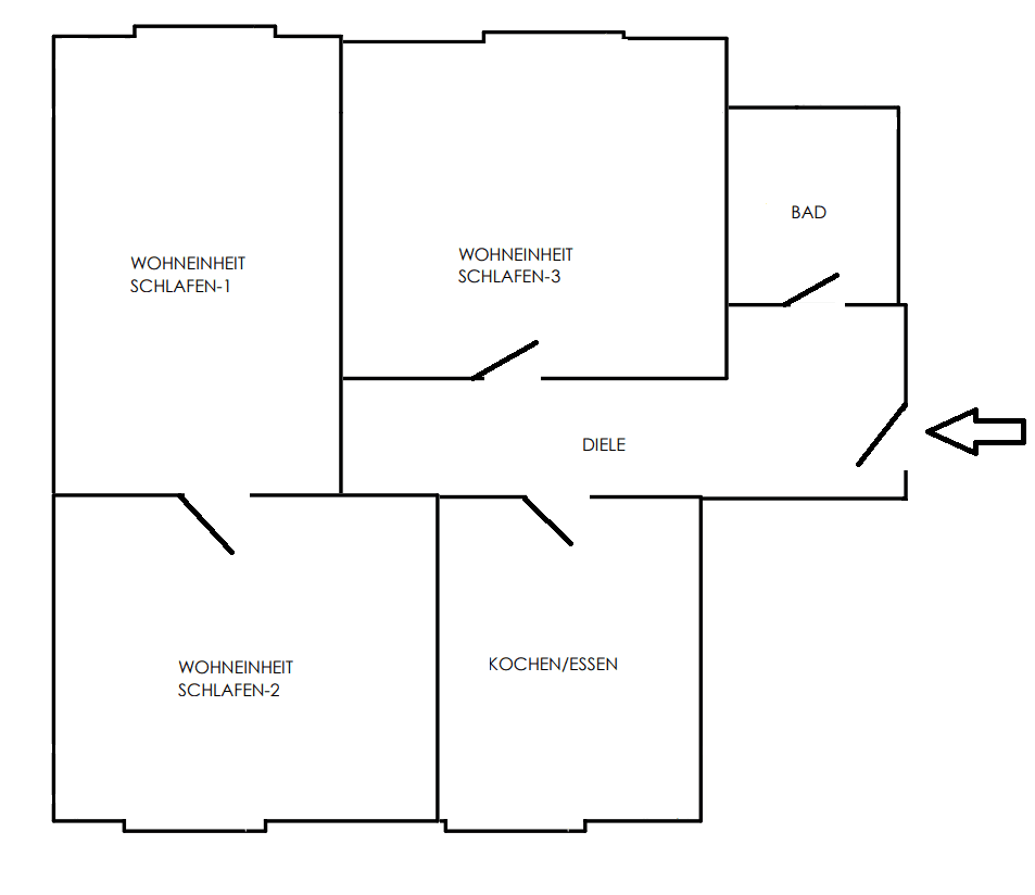 Prenájom bytu 3-izbový 80 m², Stolberstrasse 378, Köln, Severné Porýnie - Westfálsko Prenájom bytu 3-izbový 80 m², Stolberstrasse 378, Köln, Severné Porýnie - Westfálsko