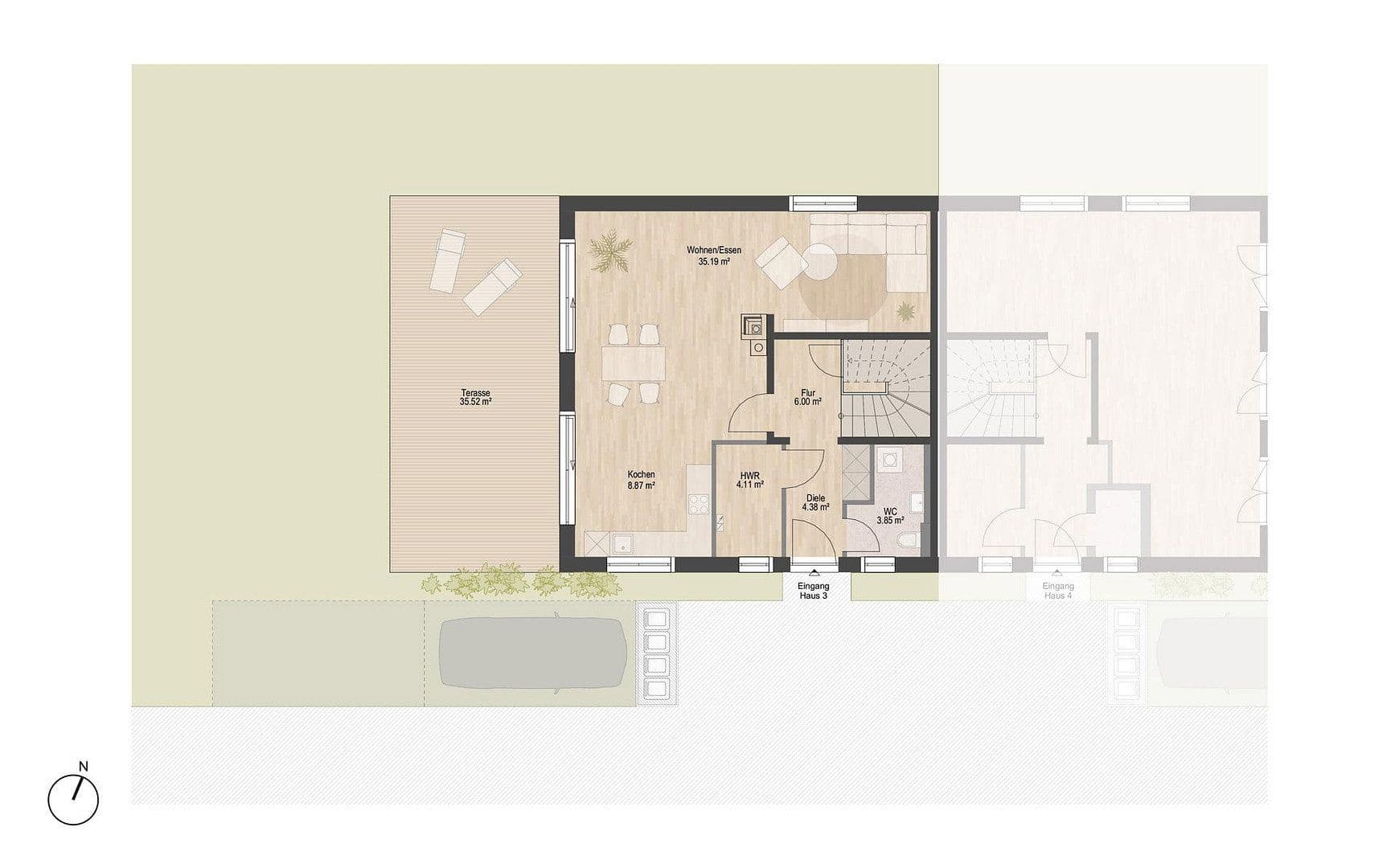 Prenájom domu 148 m², pozemok 626 m², Am Klostergut 2, Klipphausen, Sasko Prenájom domu 148 m², pozemok 626 m², Am Klostergut 2, Klipphausen, Sasko