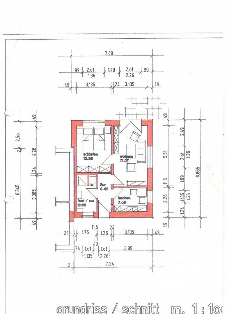 Predaj bytu 2-izbový 51 m², Rastede, Dolné Sasko Predaj bytu 2-izbový 51 m², Rastede, Dolné Sasko