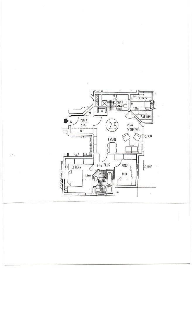 Predaj bytu 3-izbový 69 m², Berlinerstrasse 22, Schwalbach am Taunus, Hesensko Predaj bytu 3-izbový 69 m², Berlinerstrasse 22, Schwalbach am Taunus, Hesensko