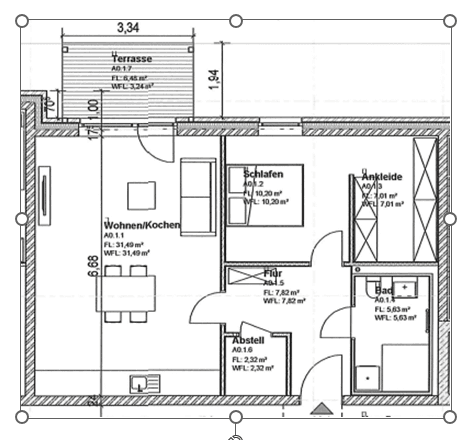Prenájom bytu 3-izbový 68 m², Alter Mühlenweg 1c, Bad Bevensen, Dolné Sasko Prenájom bytu 3-izbový 68 m², Alter Mühlenweg 1c, Bad Bevensen, Dolné Sasko
