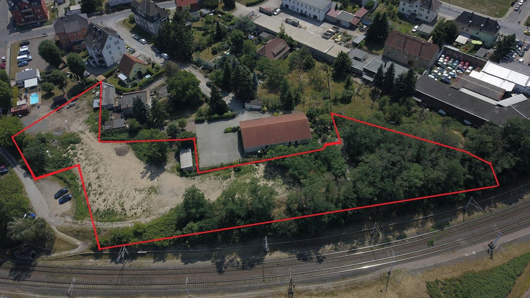 Predaj pozemku 5.366 m², Maschinenhausstraße, Riesa, Sasko Predaj pozemku 5.366 m², Maschinenhausstraße, Riesa, Sasko