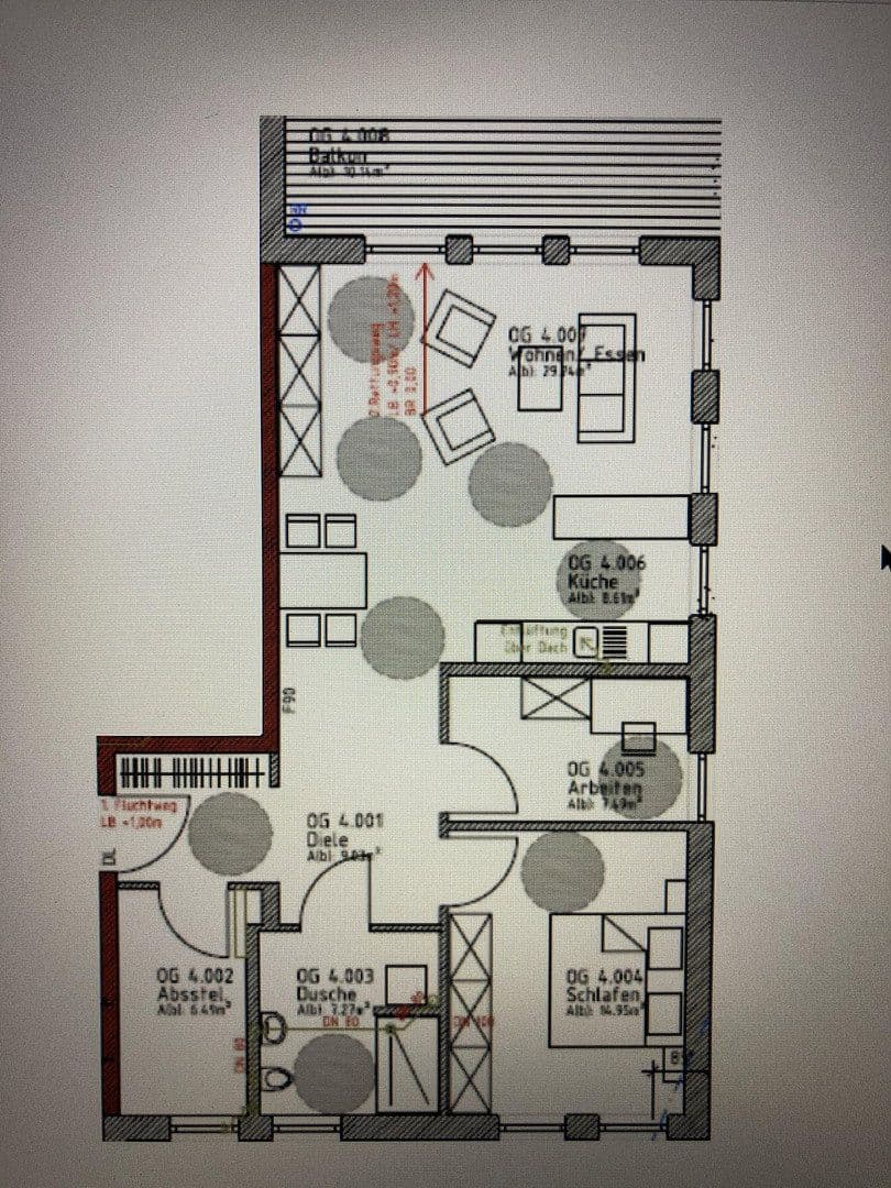 Prenájom bytu 3-izbový 90 m², In der Flachen 1, Zülpich, Severné Porýnie - Westfálsko Prenájom bytu 3-izbový 90 m², In der Flachen 1, Zülpich, Severné Porýnie - Westfálsko