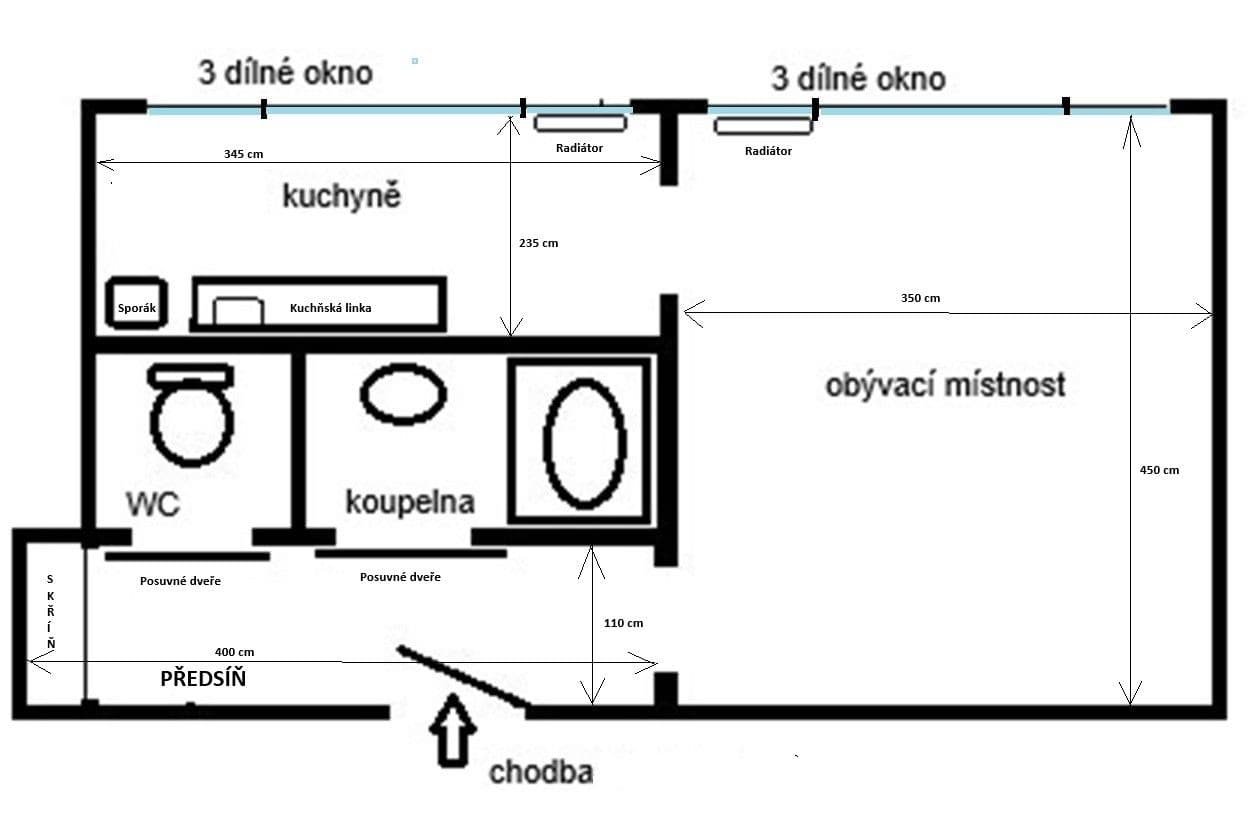 Predaj bytu 1-izbový 33 m², Čihákova, Poděbrady, Středočeský kraj Predaj bytu 1-izbový 33 m², Čihákova, Poděbrady, Středočeský kraj