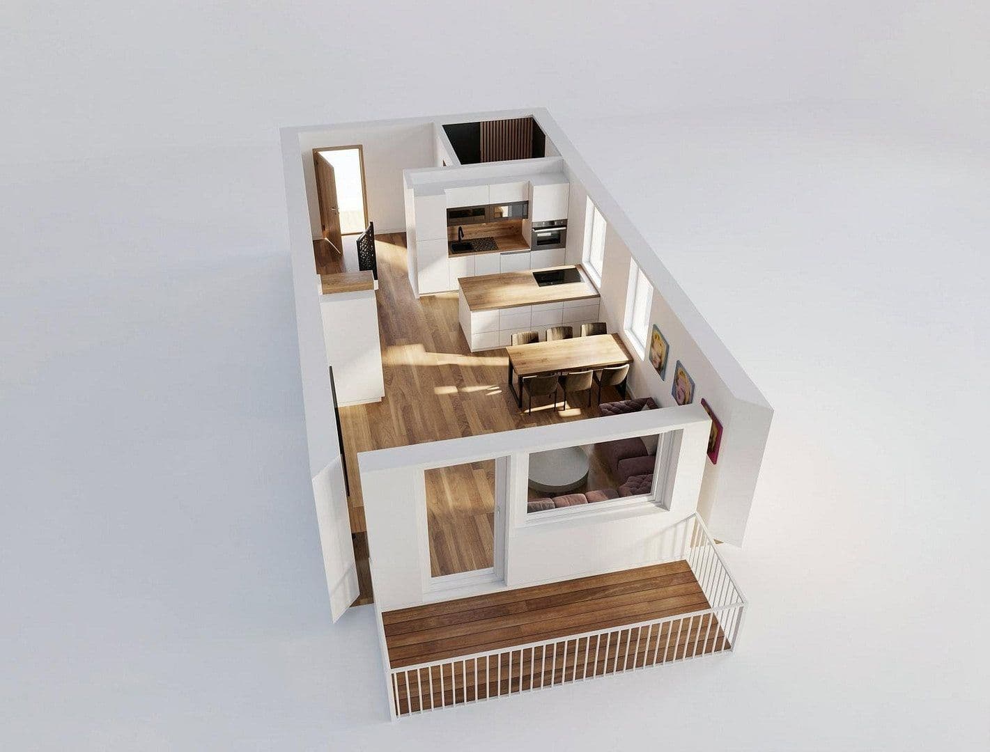 Prenájom bytu 3-izbový 95 m², Chemnitz, Sasko Prenájom bytu 3-izbový 95 m², Chemnitz, Sasko