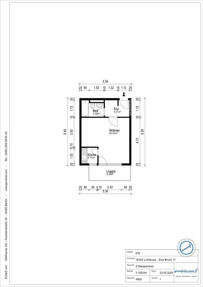 Prenájom bytu 1-izbový 35 m², Regina-Ullmann-Str., München, Bavorsko Prenájom bytu 1-izbový 35 m², Regina-Ullmann-Str., München, Bavorsko