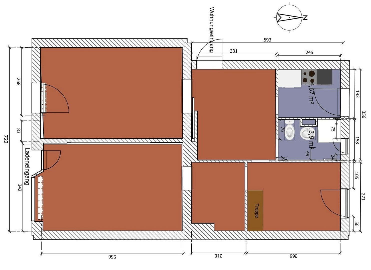 Predaj bytu 3-izbový 77 m², Zobeltitzstraße 80, Berlin, Berlín Predaj bytu 3-izbový 77 m², Zobeltitzstraße 80, Berlin, Berlín