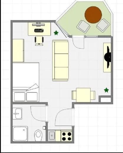 Prenájom bytu 1-izbový 28 m², Filderstadt, Bádensko-Wurttembersko Prenájom bytu 1-izbový 28 m², Filderstadt, Bádensko-Wurttembersko