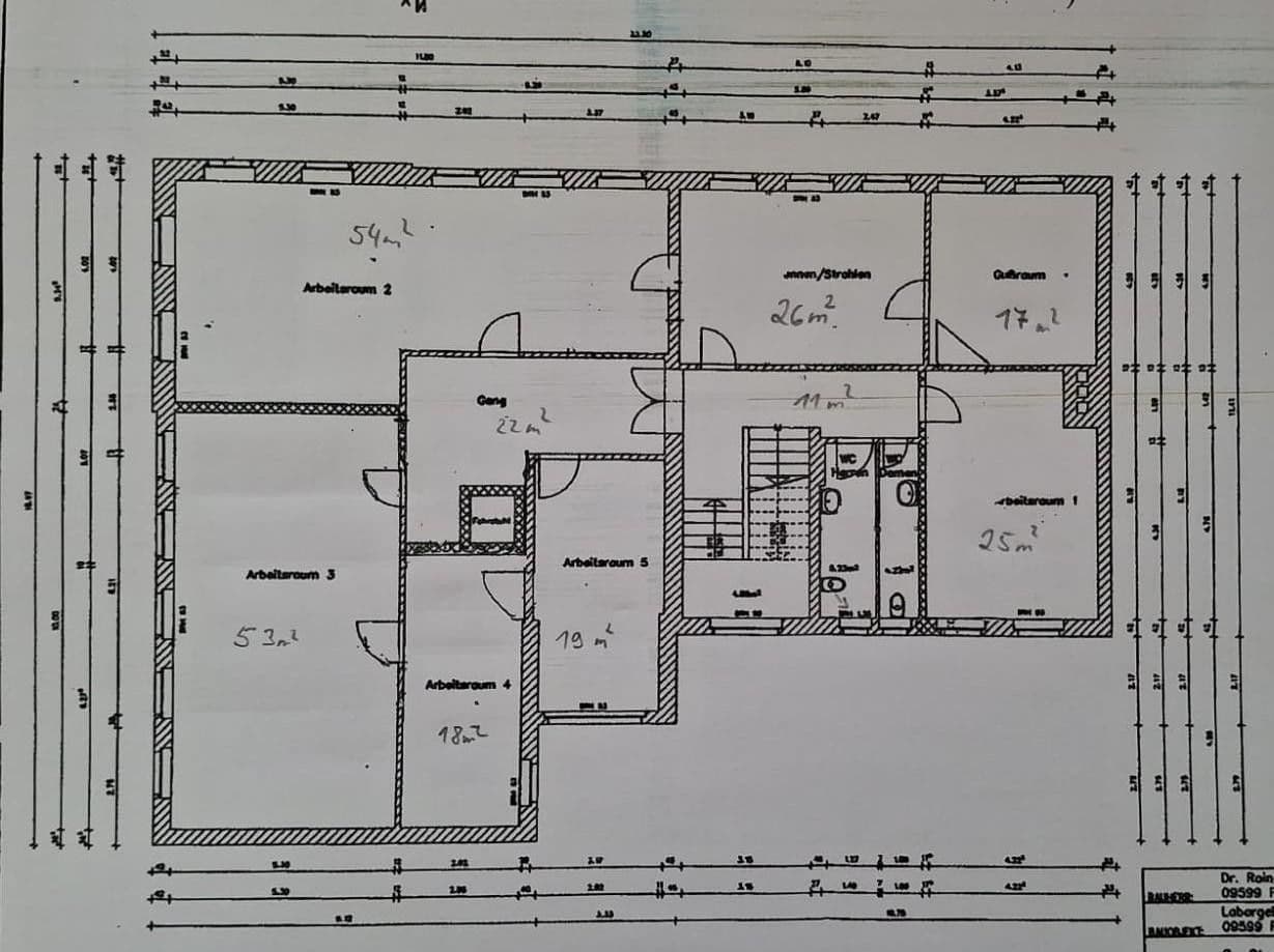 Prenájom kancelárie 202 m², Humboldtstr. 13, Freiberg, Sasko Prenájom kancelárie 202 m², Humboldtstr. 13, Freiberg, Sasko
