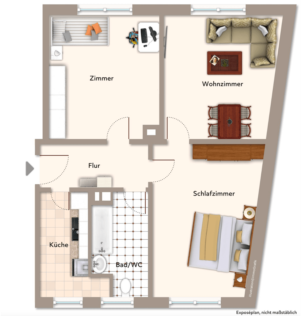 Prenájom bytu 3-izbový 72 m², Hahnstr 17, Stuttgart, Bádensko-Wurttembersko Prenájom bytu 3-izbový 72 m², Hahnstr 17, Stuttgart, Bádensko-Wurttembersko