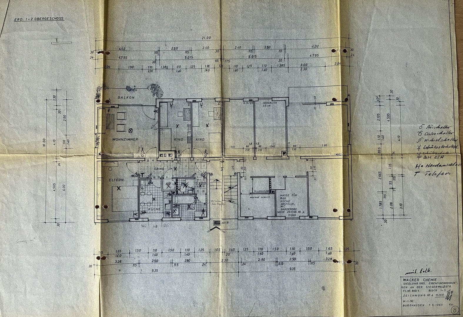 Prenájom bytu 3-izbový 80 m², Stegerwaldstr. 4, Burghausen, Bavorsko Prenájom bytu 3-izbový 80 m², Stegerwaldstr. 4, Burghausen, Bavorsko