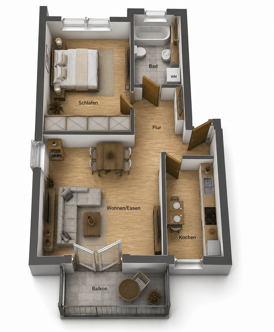 Predaj bytu 2-izbový 58 m², Kehl, Bádensko-Wurttembersko Predaj bytu 2-izbový 58 m², Kehl, Bádensko-Wurttembersko