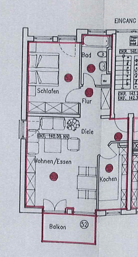 Predaj bytu 2-izbový 58 m², Kehl, Bádensko-Wurttembersko Predaj bytu 2-izbový 58 m², Kehl, Bádensko-Wurttembersko