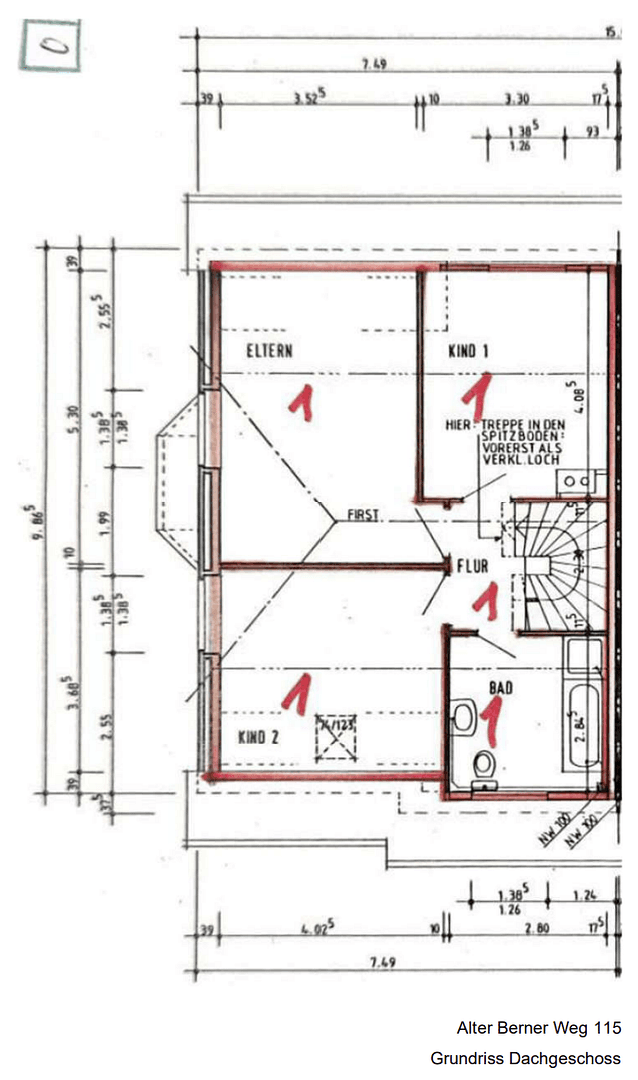 Predaj domu 111 m², pozemok 477 m², Alter Berner Weg 115, Hamburg, Hamburg Predaj domu 111 m², pozemok 477 m², Alter Berner Weg 115, Hamburg, Hamburg