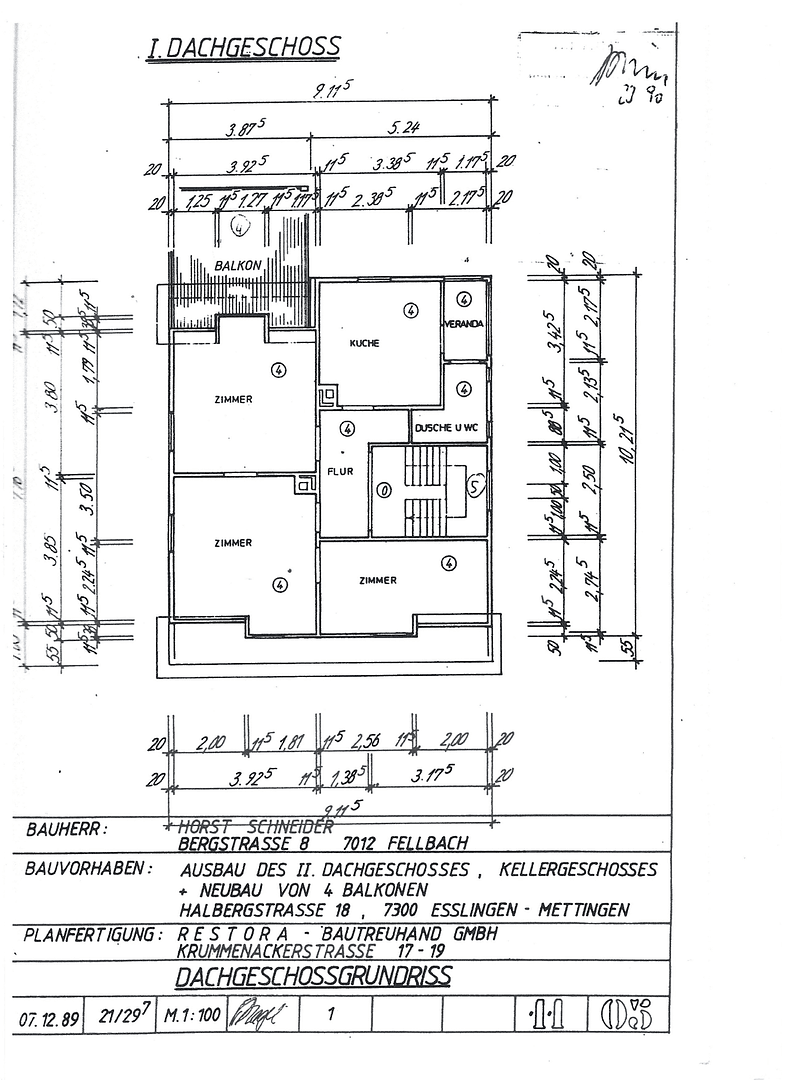 Prenájom bytu 3-izbový 66 m², Halbergstr. 18, Esslingen am Neckar, Bádensko-Wurttembersko Prenájom bytu 3-izbový 66 m², Halbergstr. 18, Esslingen am Neckar, Bádensko-Wurttembersko