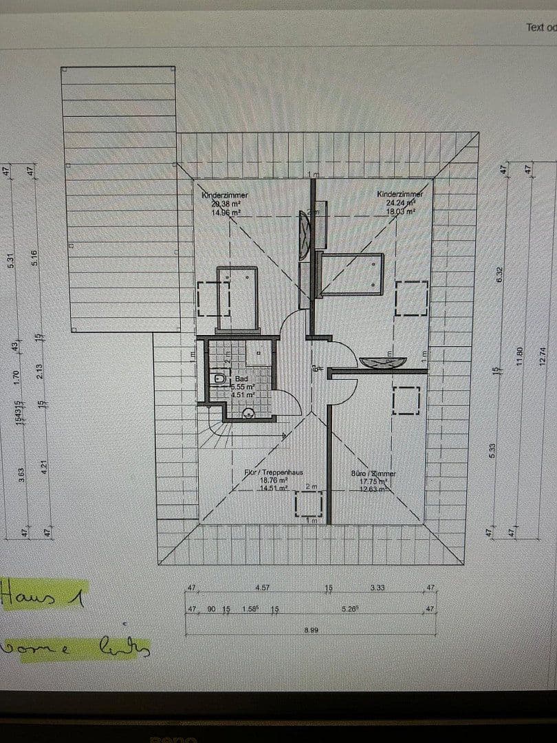 Prenájom domu 128 m², pozemok 330 m², II.Hüllenweg 20 a, Barßel, Dolné Sasko Prenájom domu 128 m², pozemok 330 m², II.Hüllenweg 20 a, Barßel, Dolné Sasko