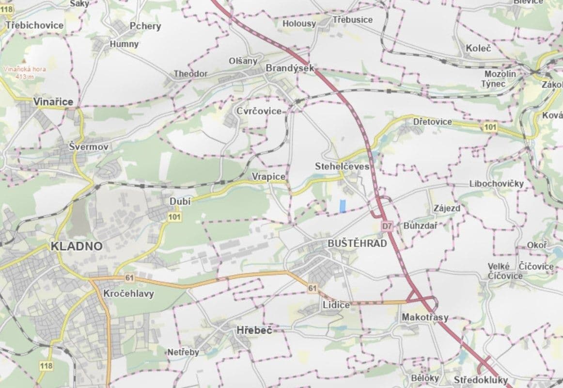 Predaj pozemku 22.080 m², Stehelčeves, Středočeský kraj Predaj pozemku 22.080 m², Stehelčeves, Středočeský kraj