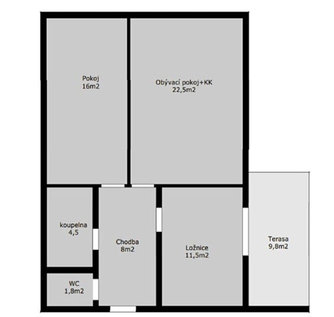 Predaj bytu 3-izbový 65 m², Habrová, Holubice, Středočeský kraj Predaj bytu 3-izbový 65 m², Habrová, Holubice, Středočeský kraj