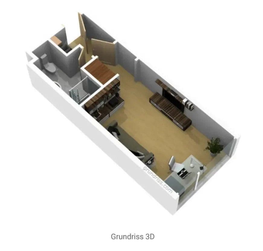 Prenájom bytu 1-izbový 22 m², Köln, Severné Porýnie - Westfálsko Prenájom bytu 1-izbový 22 m², Köln, Severné Porýnie - Westfálsko
