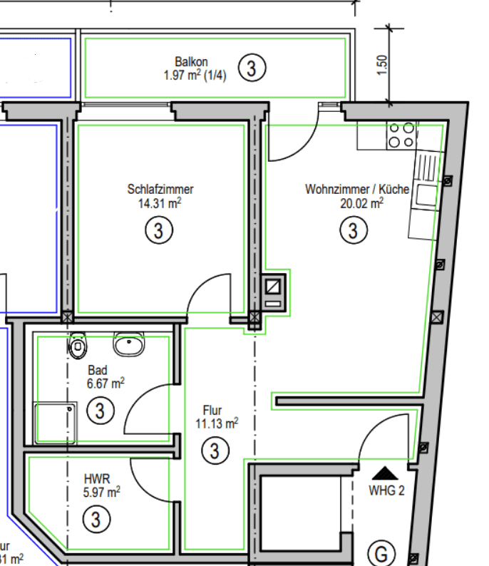 Prenájom bytu 2-izbový 61 m², Mühlenanger 14, Adelebsen, Dolné Sasko Prenájom bytu 2-izbový 61 m², Mühlenanger 14, Adelebsen, Dolné Sasko