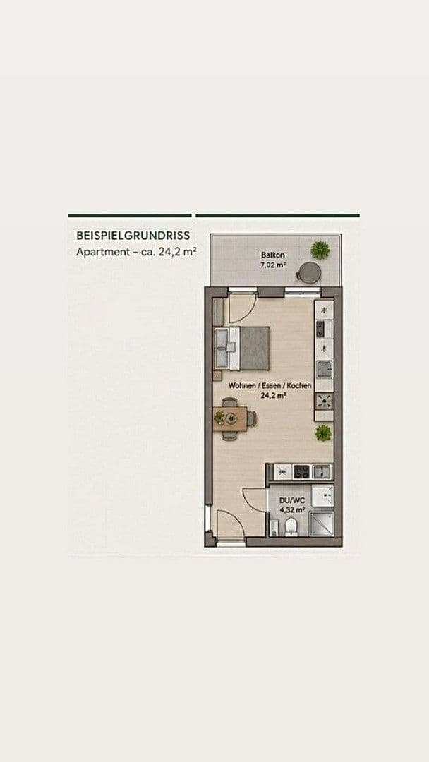Prenájom bytu 1-izbový 31 m², Stettiner Straße 12, Weiden i.d.Opf, Bavorsko Prenájom bytu 1-izbový 31 m², Stettiner Straße 12, Weiden i.d.Opf, Bavorsko