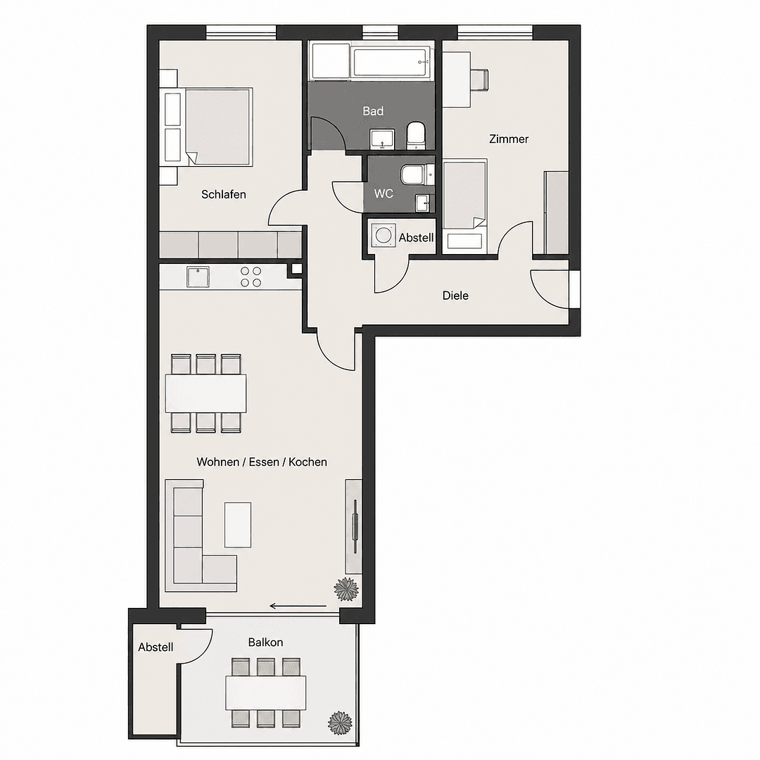 Predaj bytu 3-izbový 96 m², Markgrafenstraße 3, Endingen, Bádensko-Wurttembersko Predaj bytu 3-izbový 96 m², Markgrafenstraße 3, Endingen, Bádensko-Wurttembersko