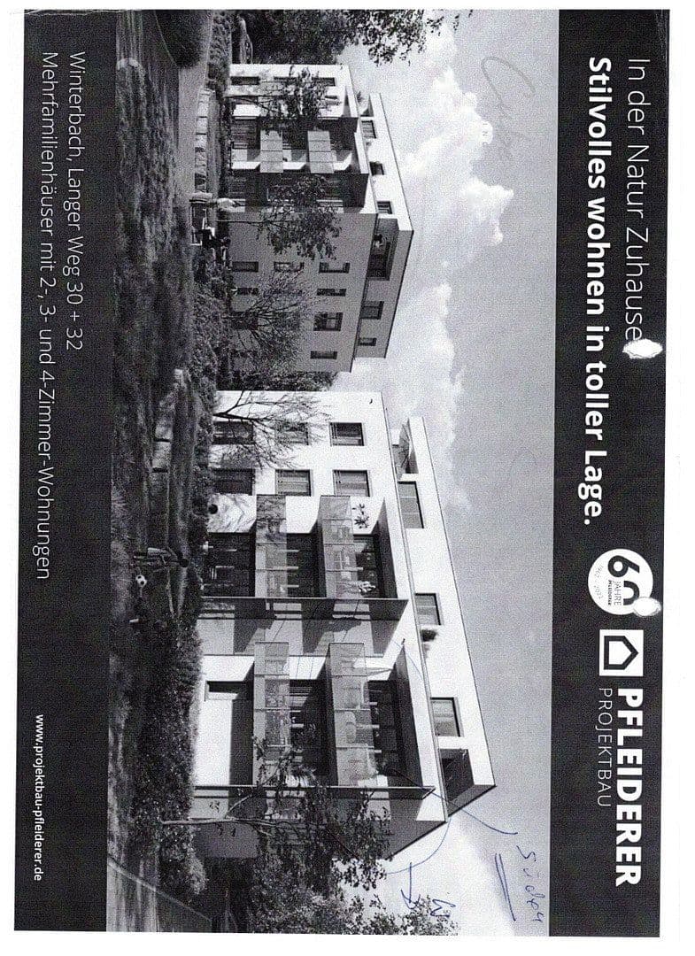 Prenájom bytu 3-izbový 77 m², Langer Weg 30, Winterbach, Bádensko-Wurttembersko Prenájom bytu 3-izbový 77 m², Langer Weg 30, Winterbach, Bádensko-Wurttembersko