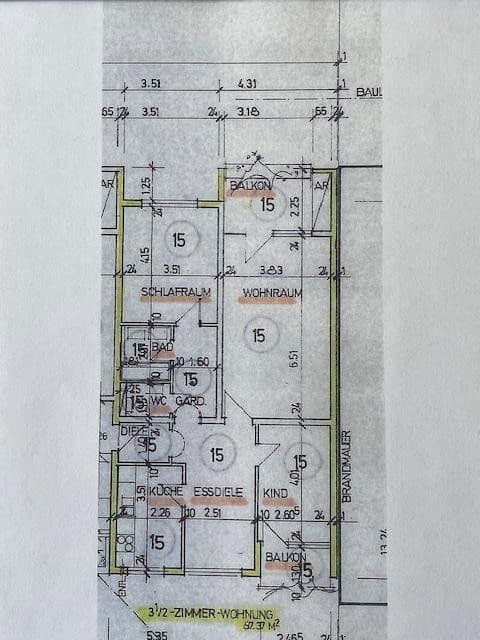 Prenájom bytu 3-izbový 87 m², Roherer Höhe 7, Stuttgart, Bádensko-Wurttembersko Prenájom bytu 3-izbový 87 m², Roherer Höhe 7, Stuttgart, Bádensko-Wurttembersko